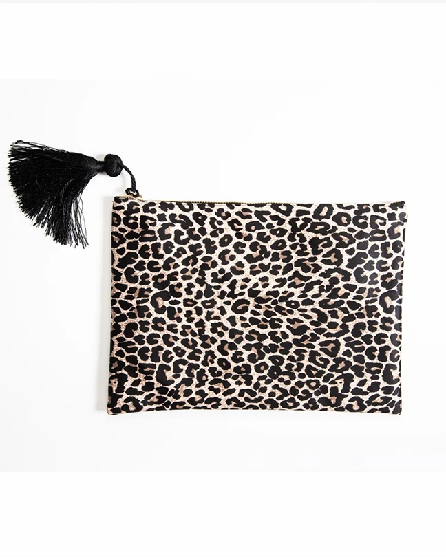 Animalier Satin  Napoli Clutch