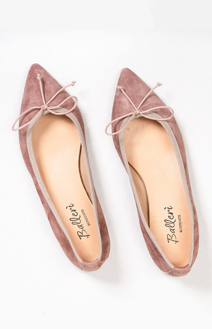 Ballerina a punta Eleonora Camoscio Rosa