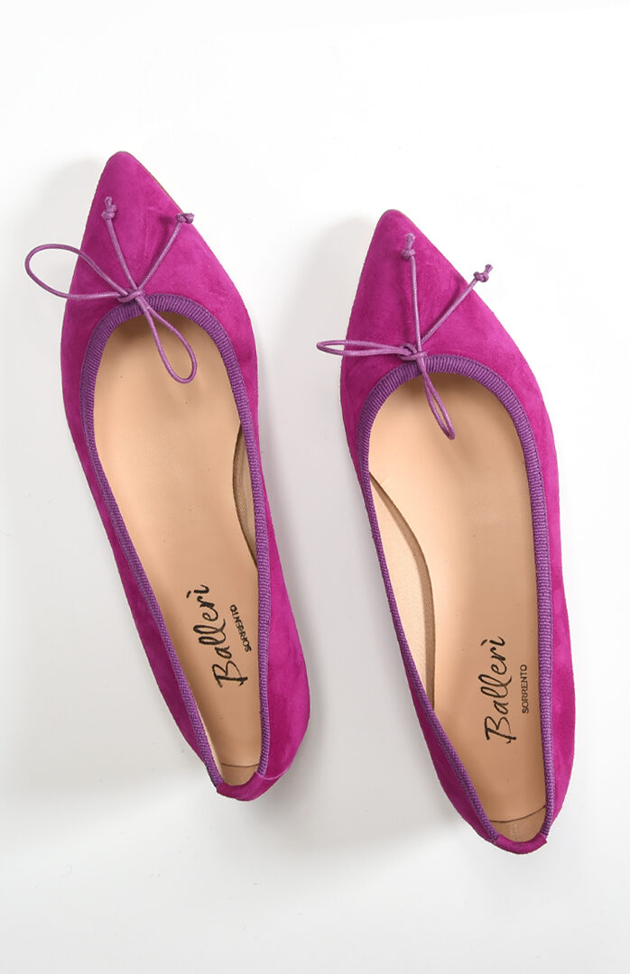 Ballerina a punta Eleonora Camoscio Viola