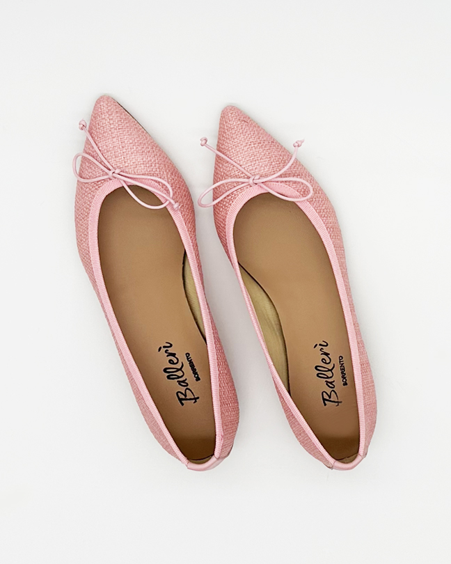 Ballerina a punta Eleonora Rafia Rosa
