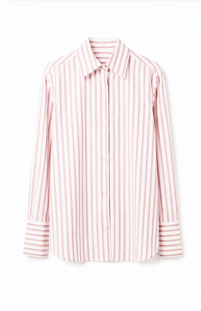 Camicia Furore Cotone Righe Rosa